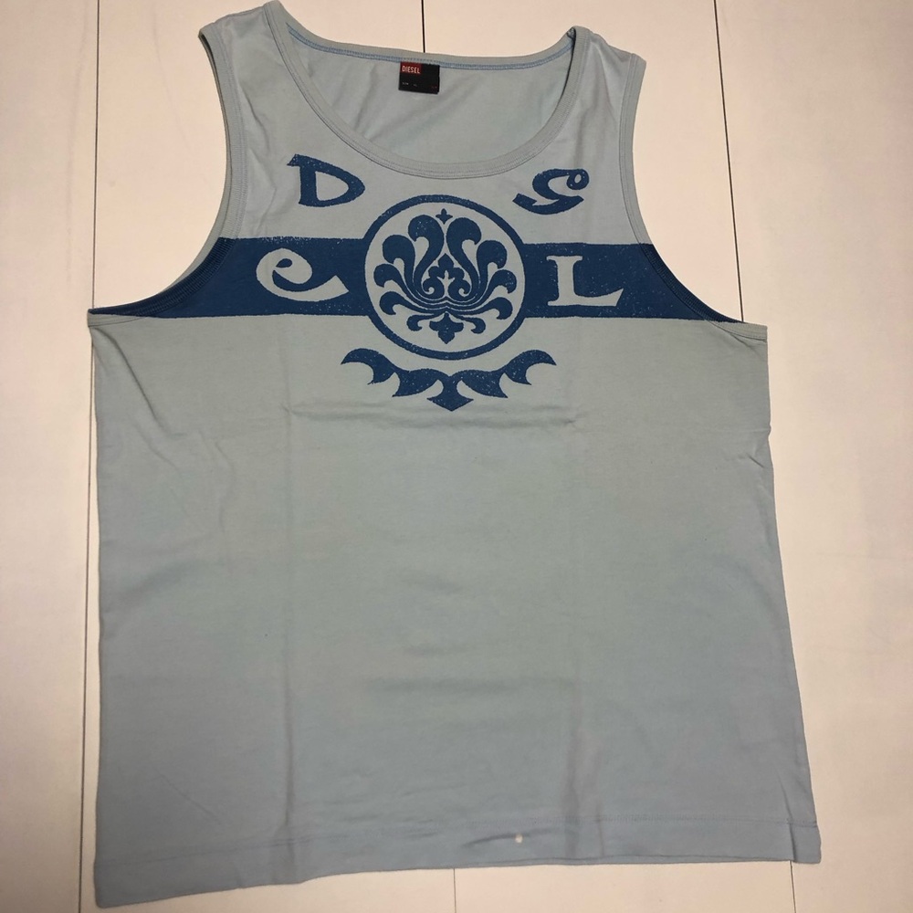 Diesel vintage Light Blue Tank Top